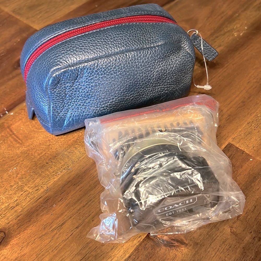 NWOT Authentic Coach Camden Shoe Shine Kit
